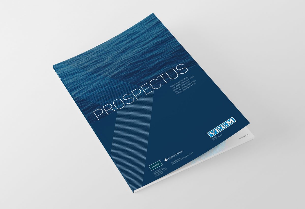 Prospectus Design Perth Veem Cover